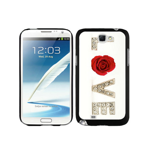 Valentine Rose Samsung Galaxy Note 2 Cases DQI Valentine Rose Samsung Galaxy Note 2 Cases DQI